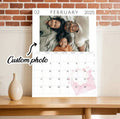 1 Personalized Photo Calendar Canvas Print