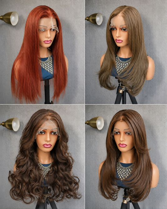 Luxury high end futura blended wigs
