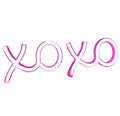 Pink XOXO Neon Light (10 x 30 cm)